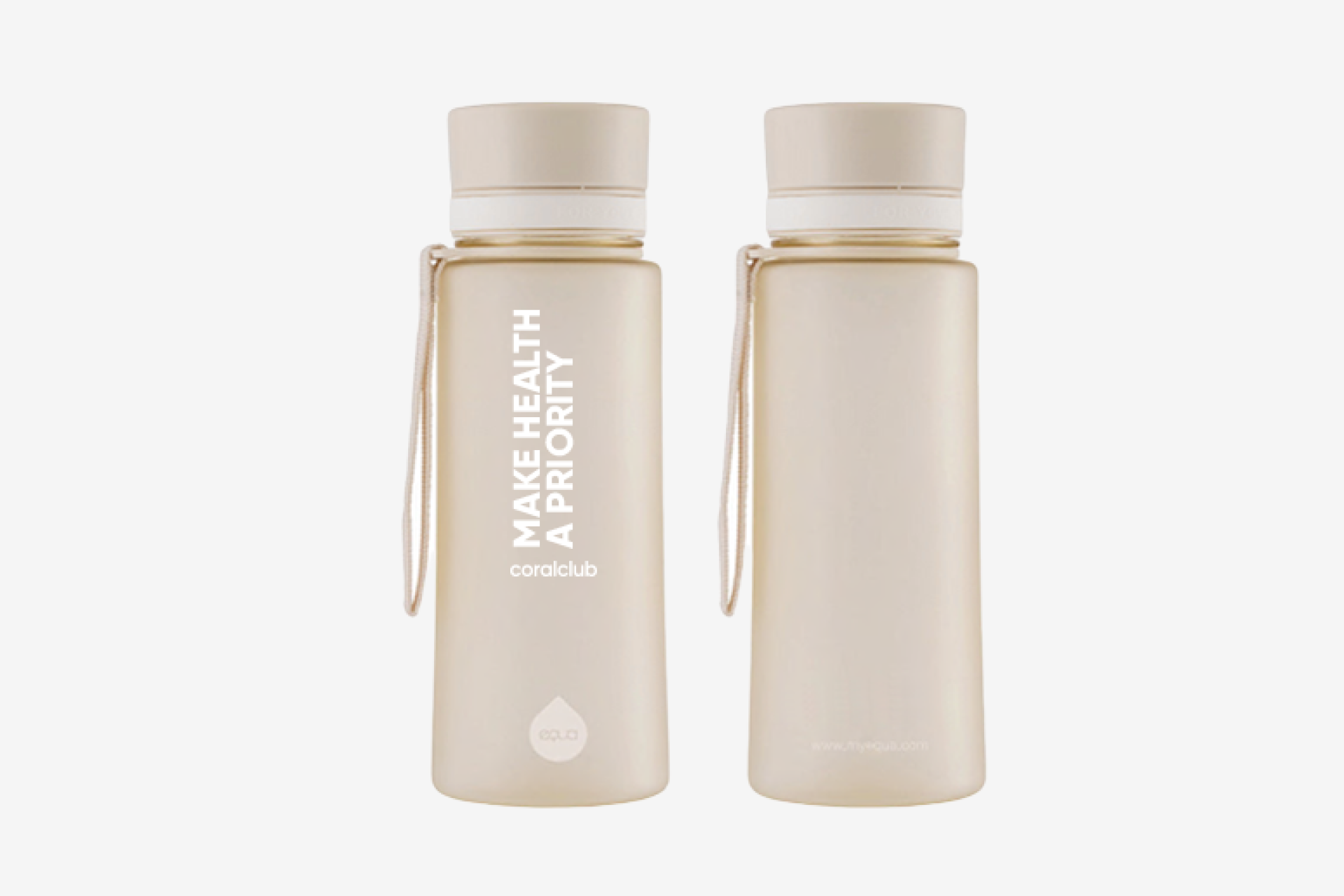 Water bottle EQUA  "Sand" 